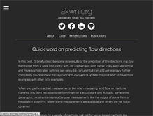 Tablet Screenshot of akwn.org